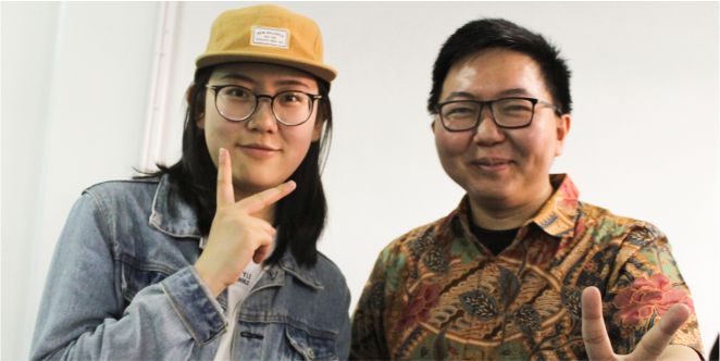 Tina, mahasiswa BIPA Unpar dari Negeri Tiongkok