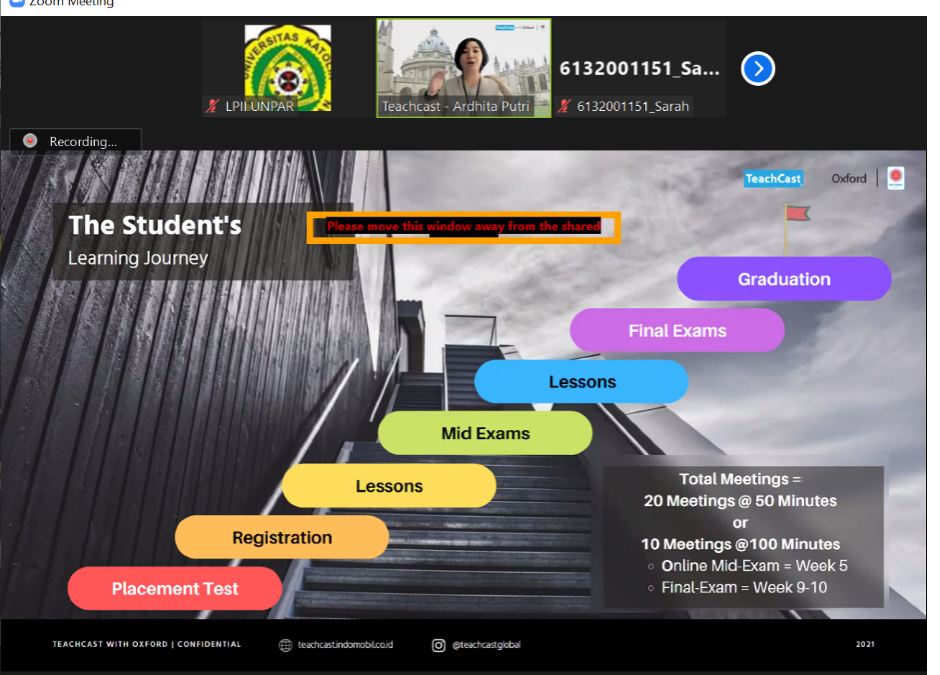 Sosialisasi Pelatihan Kemampuan Bahasa Inggris