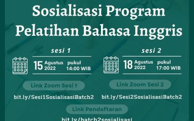 Untuk Meningkatkan Kemampuan Berbahasa Inggris Mahasiswa, LPII Melakukan Sosialisasi Kursus Bahasa Inggris