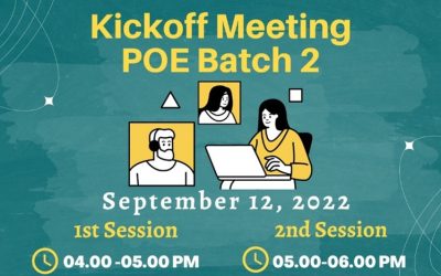 LPII, KICKOFF MEETING PEARSON ONLINE ENGLISH COURSE FOR STUDENT BATCH 2