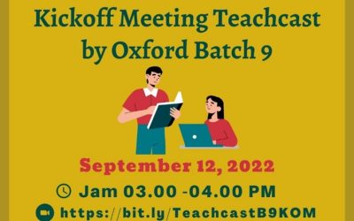 LPII, KICKOFF MEETING TEACHCAST WITH OXFORD PROGRAM FOR STUDENTS