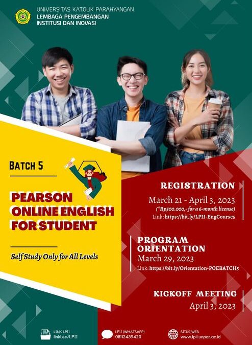 Pearson Online English For Student Batch 5