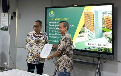 LSP UNPAR Resmi Terima Lisensi dari BNSP