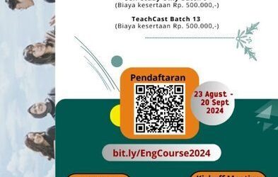 Pendaftaran Pelatihan Bahasa Inggris